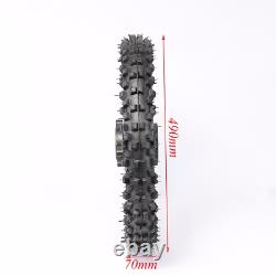 Front Rear Wheel 60/100-14 Tire Rim 80/100-12 for Dirt Bike Apollo TTR 110CC CRF
