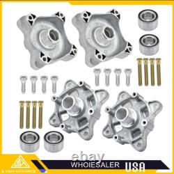 Front & Rear Wheel Axle Hub Kit For Polaris RZR 800 EFI / RZR S 800 2008-2014 US