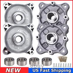 Front & Rear Wheel Axle Hub With Bearing for Polaris Ranger XP 700 2006 2007 2008