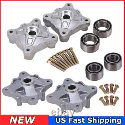 Front & Rear Wheel Axle Hub With Bearing for Polaris Ranger XP 700 2006 2007 2008