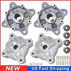 Front & Rear Wheel Axle Hub With Bearing for Polaris Ranger XP 700 2006 2007 2008