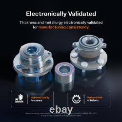 Front Rear Wheel Bearing And Hub Assembly Kit For 2006-2013 Lexus IS250 AWD