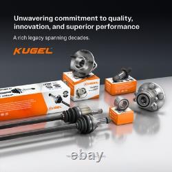 Front Rear Wheel Bearing And Hub Assembly Kit For 2006-2013 Lexus IS250 AWD