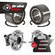 Front Rear Wheel Bearing And Hub Assembly Kit For 2018-2022 Kia Rio