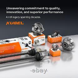 Front Rear Wheel Bearing And Hub Assembly Kit For 2018-2022 Kia Rio