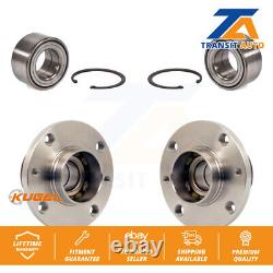 Front Rear Wheel Bearing And Hub Assembly Kit For Fiat 500