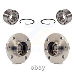 Front Rear Wheel Bearing And Hub Assembly Kit For Fiat 500