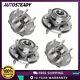 Front Rear Wheel Bearing Hub 4PC for 2007-2016 Buick Traverse Enclave GMC Acadia