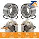 Front Rear Wheel Bearing Hub Assembly Kit For Hyundai Sonata Kia Optima Magentis