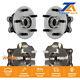 Front Rear Wheel Bearing & Hub Assembly Kit For Toyota Highlander Sienna AWD