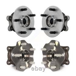 Front Rear Wheel Bearing & Hub Assembly Kit For Toyota Highlander Sienna AWD