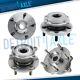 Front & Rear Wheel Bearing Hub Assembly for 04-08 10-11 Mitsubishi Endeavor AWD