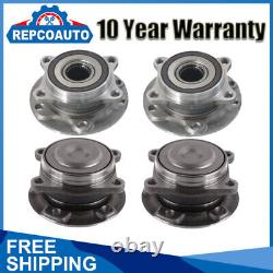 Front + Rear Wheel Bearing & Hub Assembly for Chrysler 200 2015 2016 2017 FWD
