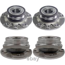 Front + Rear Wheel Bearing & Hub Assembly for Chrysler 200 2015 2016 2017 FWD