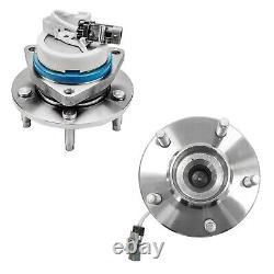 Front Rear Wheel Bearing & Hub for 2002 2003 2004-2007 Buick Rendezvous 2WD ABS