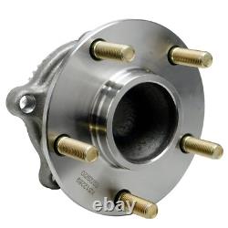 Front Rear Wheel Bearing & Hub for 2004 2005-2011 Mitsubishi Endeavor FWD with ABS