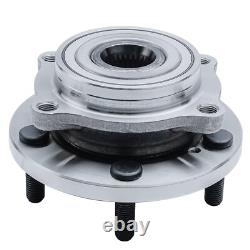 Front Rear Wheel Bearing & Hub for 2004 2005-2011 Mitsubishi Endeavor FWD with ABS