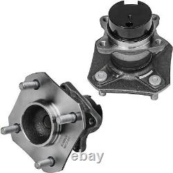 Front + Rear Wheel Bearing & Hub for 2007 2008 2009 2010 2011 Nissan Versa