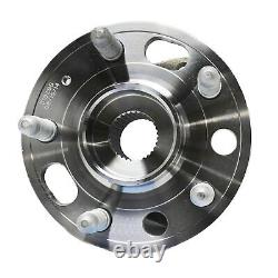 Front Rear Wheel Bearing Hubs 24pc Lug Nuts with Keys for 2010-17 Equinox Terrain