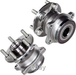 Front & Rear Wheel Bearing Hubs Assembly for 2010 2014 Subaru Legacy Outback
