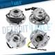 Front Rear Wheel Bearing Hubs Assembly for 2017 2022 Chrysler Pacifica Voyager