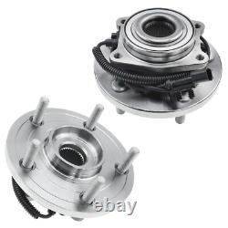 Front Rear Wheel Bearing Hubs Assembly for 2017 2022 Chrysler Pacifica Voyager