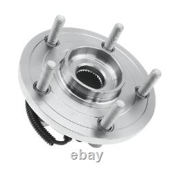 Front Rear Wheel Bearing Hubs Assembly for 2017 2022 Chrysler Pacifica Voyager