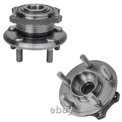 Front & Rear Wheel Bearing Hubs for 2009 2014 Dodge Charger Chrysler 300