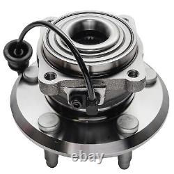 Front Rear Wheel Bearing Hubs for 2010-2017 Chevy Equinox GMC Terrain 2.4L 3.6L