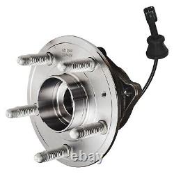 Front Rear Wheel Bearing Hubs for 2010-2017 Chevy Equinox GMC Terrain 2.4L 3.6L