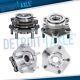 Front Rear Wheel Bearing Hubs for Chevy City Express Nissan Leaf Sentra NV200