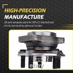 Front Rear Wheel Bearing Hubs kit for 2010 2014 Subaru Legacy Outback Assembly