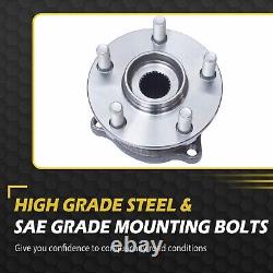 Front Rear Wheel Bearing Hubs kit for 2010 2014 Subaru Legacy Outback Assembly