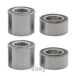 Front & Rear Wheel Bearing Kit For Kawasaki Brute Force KVF650 KVF750 2005-17