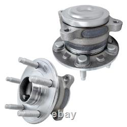 Front & Rear Wheel Bearing and Hub Assembly for 2013 2014 2015 Chevrolet Cruze
