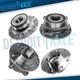 Front Rear Wheel Bearings and Hubs Assembly for 2013 2014 2015 2016 Dodge Dart