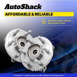 Front Rear Wheel Hub Bearing Assemblies for 2008-2012 Honda Accord