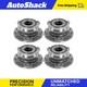 Front Rear Wheel Hub Bearing Assemblies for 2017-2025 Jeep Compass