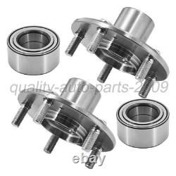 Front & Rear Wheel Hub & Bearing Assembly For 2006-2014 Honda Ridgeline