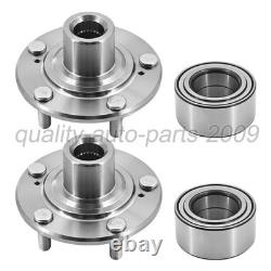 Front & Rear Wheel Hub & Bearing Assembly For 2006-2014 Honda Ridgeline