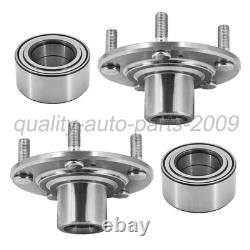 Front & Rear Wheel Hub & Bearing Assembly For 2006-2014 Honda Ridgeline