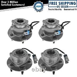 Front & Rear Wheel Hub & Bearing Assembly Kit for Equinox Torrent Vue