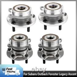 Front Rear Wheel Hub Bearing Assembly for 2015-2020 Subaru Outback 2019 Forester