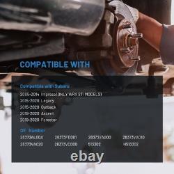 Front Rear Wheel Hub Bearing Assembly for 2015-2020 Subaru Outback 2019 Forester