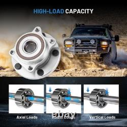 Front Rear Wheel Hub Bearing Assembly for 2015-2020 Subaru Outback 2019 Forester