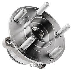 Front & Rear Wheel Hub Bearings +20pc Wheel Lug Nuts for Lincoln MKZ Ford Fusion