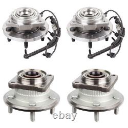 Front Rear Wheel Hub Bearings For 2006-2010 Jeep Commander Grand Cherokee 4WD