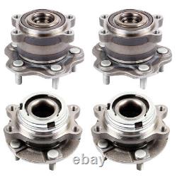 Front Rear Wheel Hub Bearings For 2013-18 Nissan Altima Maxima Pathfinder FWD