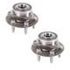 Front Rear Wheel Hub Bearings Set For 2019-2021 Chevrolet Blazer