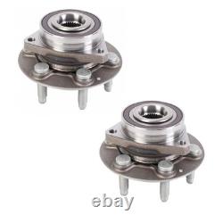 Front Rear Wheel Hub Bearings Set For 2019-2021 Chevrolet Blazer